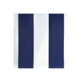 thumbnail image 4 of Seaside Stripe Indoor/Outdoor Grommet Curtain Panel - Pair each 50" x 84" in Indigo, 4 of 5
