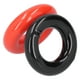 thumbnail image 3 of Anillo de pesaje redondo para palos de Golf, accesorios de entrenamiento de oscilación eléctrica, negro y rojo, 3 of 8
