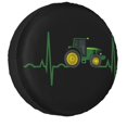 thumbnail image 1 of Custom Tractor Spare Tire Cover for Hummer Car Wheel Protectors 14" 15" 16" 17", 1 of 5
