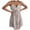 White, variant on IROINNID Women's A-Line Dress Fashion Casual Clod Shoulder Gorgeous Printed Sleeveless Dress Pullover Camisole Dress V-Neck Comfort Waist Dress