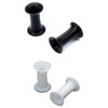 Blk/whte Silicone Plug Set