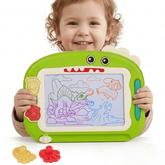 Lictin Magnetic Drawing Board for Kids, Sketch Doodle Board Pad Toys for Toddlers, Educational Learning Toy Gift for Baby Boys Girls