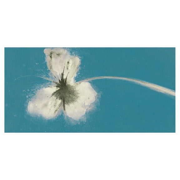 Ethereal Blue by Emma Forrester Floral Canvas Art