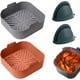 thumbnail image 1 of Piezas Accesorios para freidora de cesta de silicona,Revestimiento de horno de freidora de aire reutilizable de silicona cuadrada,Tazón de freidora de aire de repuesto de grado alimenticio para horno, 1 of 3