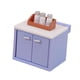 thumbnail image 1 of Muebles para casa de muñecas escala 1:12, ideales para juegos de simulación y manualidades. Incluyen una mini encimera, una mini cocina y muebles para Mesa del tanque de sal, 1 of 8