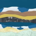 thumbnail image 3 of Lorelle Rau 12x12 Black Modern Wood Framed Wall Art Titled - Mountain Series #87, 3 of 5