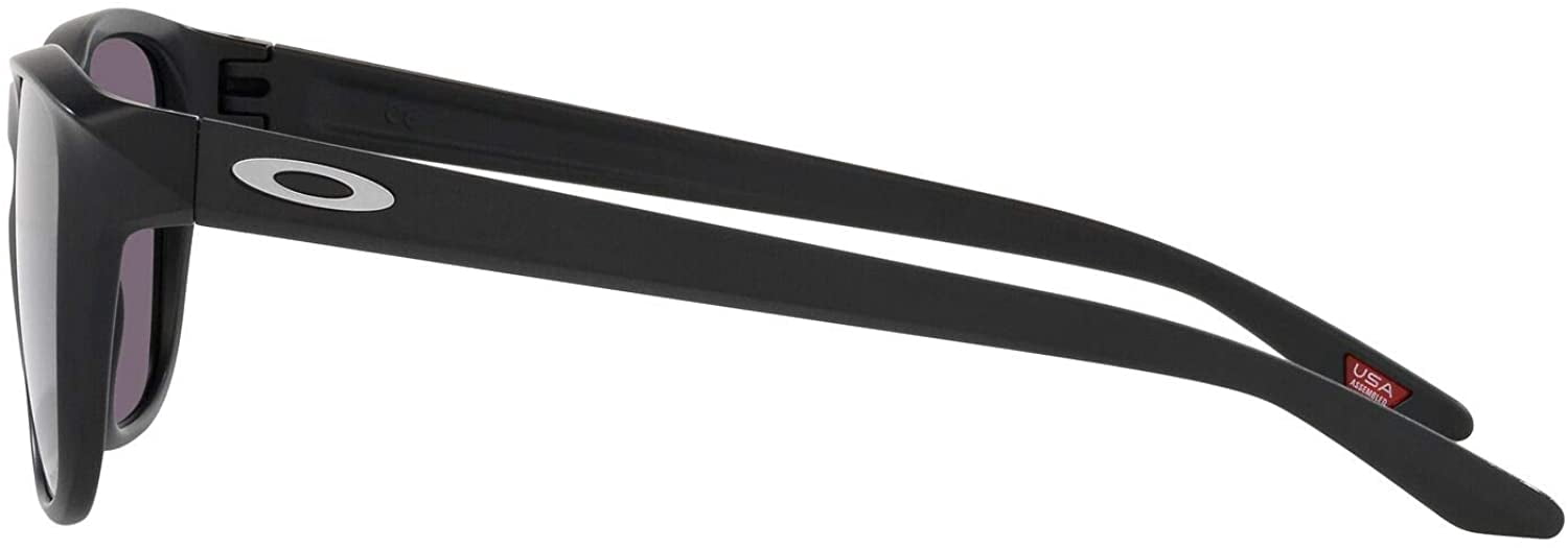 Oakley Mens Oo9479 Manorburn Square Sunglasses Matte Black/Prizm Grey 56 Millimeters