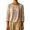 33WH1144, variant on XAOFW Women's T Shirts Loose Fit Pleated Round Neck 3/4 Sleeve Solid Color Shirt For Casual Everyday Wear Soft Top L
