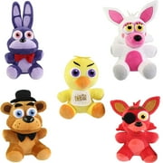Funko Collectible Plush - Five Nights at Freddy's - SET OF 5 (Mangle, Chica, Bonnie, Foxy & Freddy)