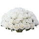 thumbnail image 1 of Rosas artificiales Jefuzh, 30 unidades, flores de seda blanca, 1 of 7