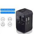 thumbnail image 4 of Klonfd Universal Travel Adapter & USB Charger – International Plug Converter For US EU UK – 4 USB Ports – Compact & Portable For Use, 4 of 6