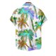 thumbnail image 5 of Blusa y camisa de manga corta con cuello vuelto para hombre, estilo casual, con cuello estampado, manga corta, botones, moda, cárdigan con bolsillo, blusa de poliéster para hombre, 5 of 5
