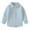 Blue2, variant on fatyb Little Boys Girls Button down Shirts Collared Long Sleeve Dress Shirt Casual Plain Uniform Tops