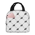 thumbnail image 1 of Easygdp Black Rabbit Bolsa Térmica Premium - Tela Oxford Impermeable, Gran Capacidad, Bolsillo Frontal, Unisex para Trabajo, Escuela, Actividades al Aire Libre y Picnics, 1 of 8