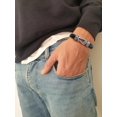 thumbnail image 3 of Pulsera QWNHONEY Para Mi Hijo para Hombre de Cuero Trenzado 21 cm, 3 of 7