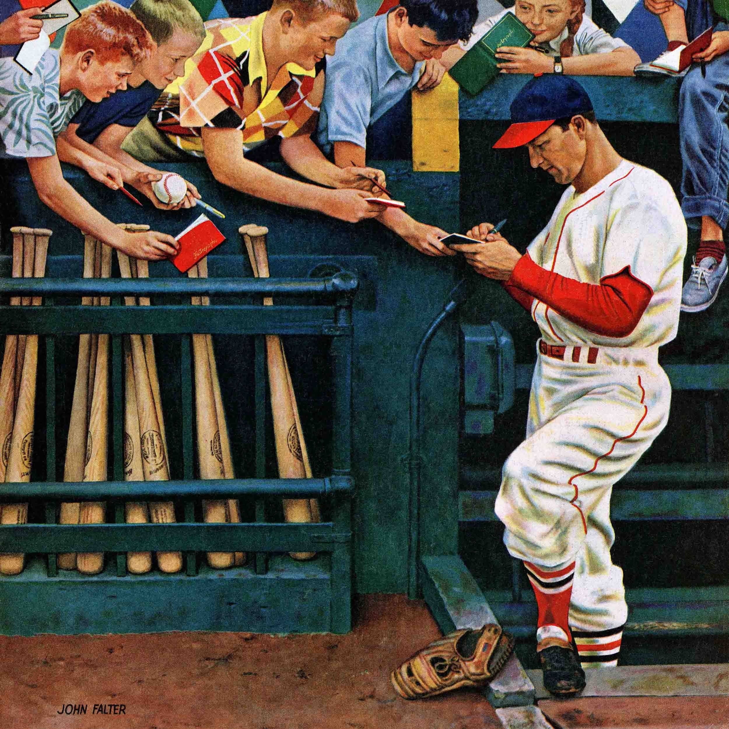 Marmont Hill Stan the Man by John Falter Painting Print on Canvas