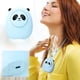 thumbnail image 1 of Xihbxyly Ventilador de Cuello Portátil, Recargable Por Usb, Diseño Manos Libres, 3 Velocidades, Soplado Hacia Arriba, Silencioso y de Bajo Consumo, Flujo de Aire Amplio, para Deportes Al Aire Libre,, 1 of 7