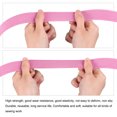 thumbnail image 3 of Uxcell Twill Elastic Band Double-Side Flat Elastic Ribbon Cords for Sewing Waistband Pink 4 Yard, 3 of 6