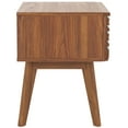 thumbnail image 6 of SAFAVIEH Esma Modern 1 Drawer Nightstand,Walnut, 6 of 13