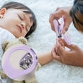 thumbnail image 4 of Led Light Magnifying Nail Clipper, Purple - Extra Large Nail Clipper with Magnifying Glass, Stainless Steel Trimmer for Elderly & Children, Nail Clippers Easter Mother'S Day Nail Makeup Organizers, 4 of 6