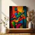 thumbnail image 6 of Abstract Guitarist Canvas Wall Art, Music Theme Print for Living Room Bedroom Office Music Room Cafe Restaurant Decor, 6 of 8