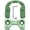 Green, variant on LAZIOEGR Aluminum Alloy Compound Bow D Loop Ring Accessories For Archery Shooting Blue Premium Release Buckle String Tension Adjustable Equipment Gear (1.97 inches / 5 cm) 1 Piece Pack