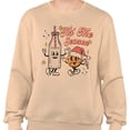 thumbnail image 2 of Holiday Tis the Season Sweatshirt Unisex Large Sand, 2 of 5