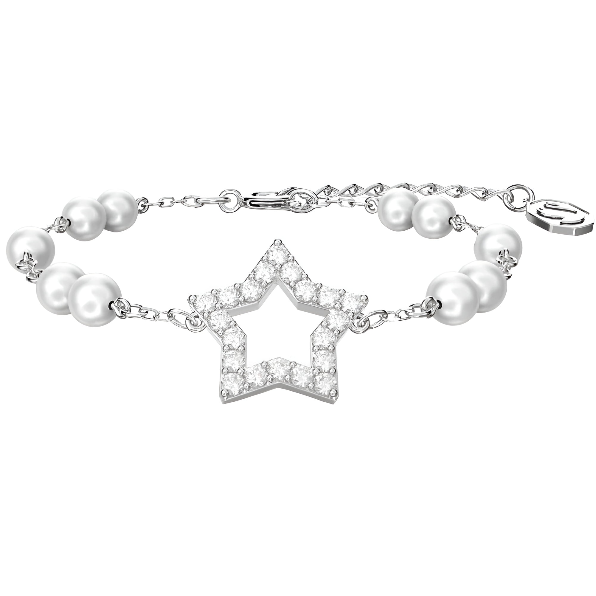 Swarovski Jewelry - Gold-Tone Plated Tennis Deluxe Bracelet