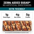 thumbnail image 2 of KIND ZERO Added Sugar Bars, Keto Friendly Snacks, Dark Chocolate Nuts and Sea Salt, 6.2oz Box (5 Bars), 2 of 7
