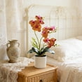 thumbnail image 2 of Phalaenopsis Bonsai Artificial Potted Silk Flower,Hanging Garland Decor for Indoor Outdoor Wedding Party Floral Display, 2 of 5