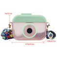 thumbnail image 2 of Cute Camera Shape Water Cup Kids Water Bottle With Straw, 400ML, Adjustable Shoulder Strap, Reusable, Cold Hot for Hours, 2 of 8