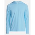 thumbnail image 5 of George Men's and Big Men's Hooded Sun Shirt with Long Sleeves, UPF 50+, Sizes S-3XL, 5 of 5
