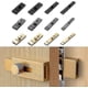 thumbnail image 4 of Door Bolt Latch, Slide Bolt Latch,aluminum Alloyslide Latch Lock, Thickened Stainless Steel Sliding Lock compatible with Door, Brush(black 80mm)-B4, 4 of 5