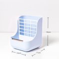 thumbnail image 1 of 2-in-1 Pet Rabbit Portable Feeding Rack Straw Basket Animal Feeding Accessories For Chinchilla Guinea Pig He Qiyong unisex, 1 of 2