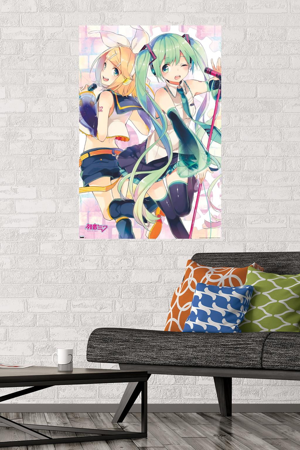 Hatsune Miku - Duo Wall Poster, 22.375" x 34"