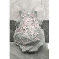 thumbnail image 4 of FOCUSNORM Baby Girls Romper, Light Blue Sleeveless Square Collar One-piece, 4 of 6