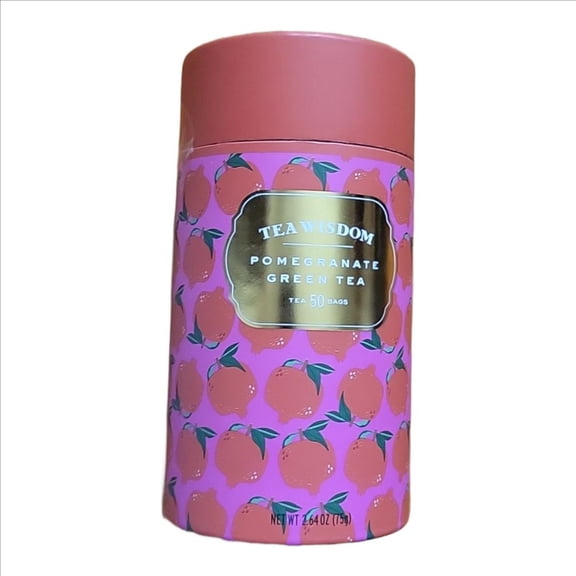 TEA WISDOM Pomegranate Green Tea,75g.
