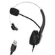 thumbnail image 2 of Auriculares para centro de llamadas auriculares con reducción de ruido Plug and Play ultraligeros para empresas UC Skype Lync Softphone centro de llamadas oficina, 2 of 8