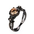 thumbnail image 2 of Anillo de cobre de moda para mujer y niña, decoración personalizada, anillos de joyería, accesorio decorativo para boda, fiesta de compromiso Ropa, zapatos y accesorios Miscelánea champán Jumpingount AP014450-03, 2 of 6