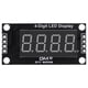 thumbnail image 1 of Ygjytge Módulo Pantalla LED TM1637 Módulo Reloj 4 Dígitos Módulo LED Digital (amarillo), 1 of 9