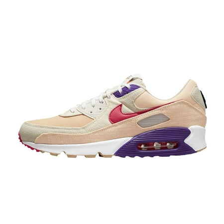 

Men s Nike Air Max 90 SE Air Sprung Sesame/Rush Pink-Coconut Milk (DM8171 200) - 8