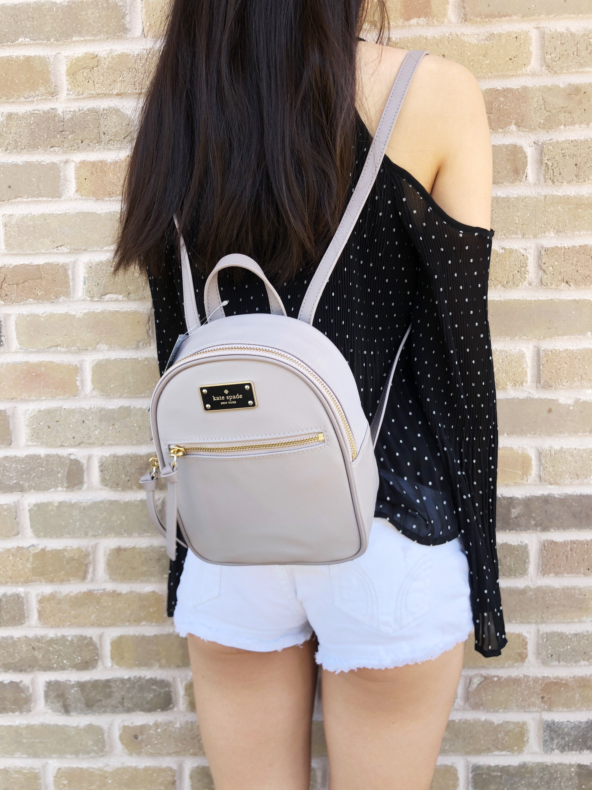 kate spade bradley backpack black