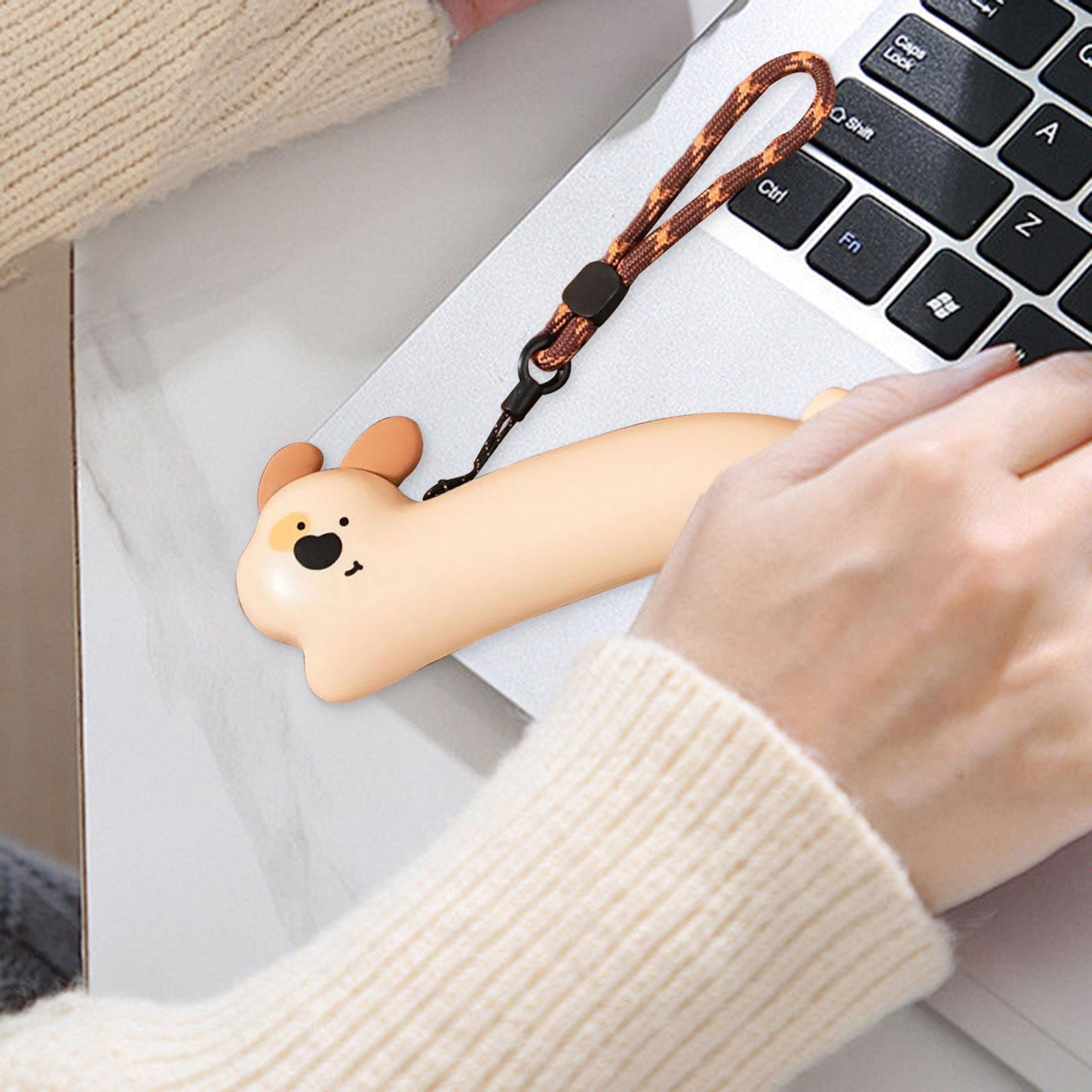 funtasica Mini Hand Warmer Cute Modern Portable Hand Heater for Camping Fishing Skiing dog