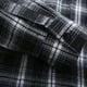 thumbnail image 5 of Kalauyu Men's Lightweight Shirts Long Sleeve Casual Plaid Button Down Shirt Jacket with Pockets, 5 of 8