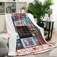 thumbnail image 3 of Ultra Soft Nurse Theme Blanket Microfiber Flannel Blanket Gifts for Women Nurses Warm Cozy Fuzzy Throw Blanket for Bed and Couch 60x80 Inch, 3 of 6