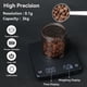 thumbnail image 5 of Báscula de café con precisión de 0,1 g para espresso, impermeable, recargable, con función de tara automática, 5 of 7