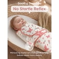 thumbnail image 2 of YOOFOSS Baby Swaddles for Newborns 100% Organic Cotton, Adjustable Swaddle Sleep Sack 0-3 Months Newborn Swaddle Sack 2 Pack, Breathable Soft, 2 of 9