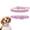 Pink, variant on Newborn Brand Rhinestone Dog Collars for Small Medium Dogs,Pu Leather Bling Diamond Puppy Collar Crystal Sparkly Glitter Jewel,Sliver,s