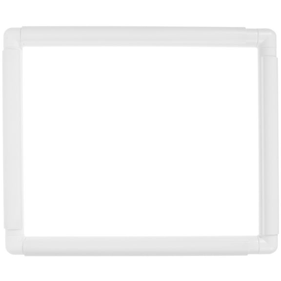 Embroidery Hoop for DIY Cross Stitch Frame Made of PVC White Color Easy to Assemble and Store
