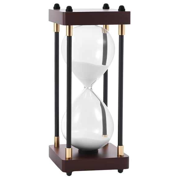 Sand Timer 30 Minute Glass Timer 15 Minute Decorative Hourglass Vintage Hourglass for Home Desk Office Decoration